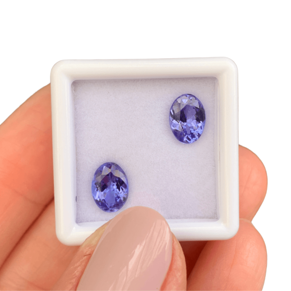 Encontraproduto.com.br - Tanzanita Oval Par 2,35ct