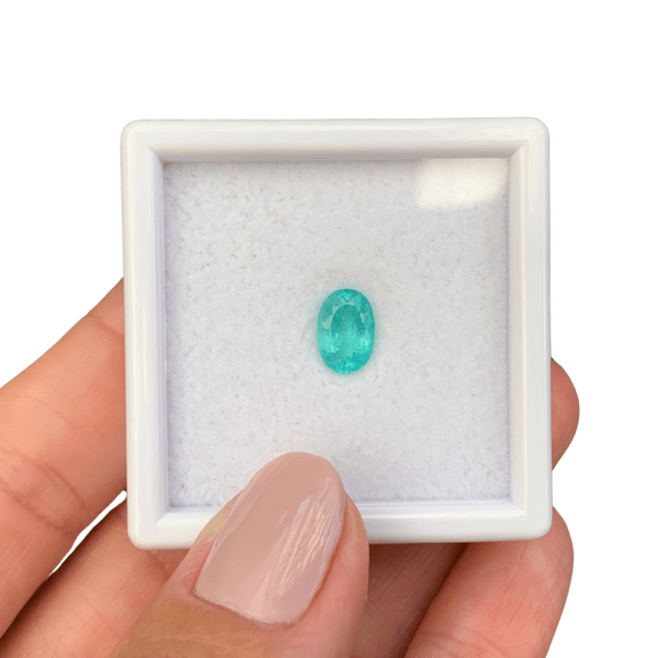 Turmalina Paraíba Azul Neon Oval 1,26ct