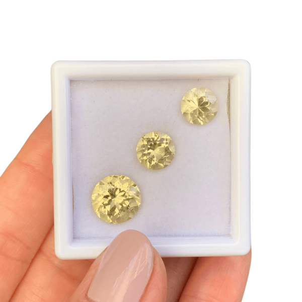 Encontraproduto.com.br - 3ø Berilo Amarelo Brilhante 7,68ct