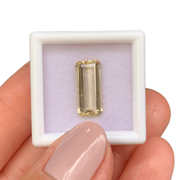 Berilo Amarelo Baguete 2,90ct