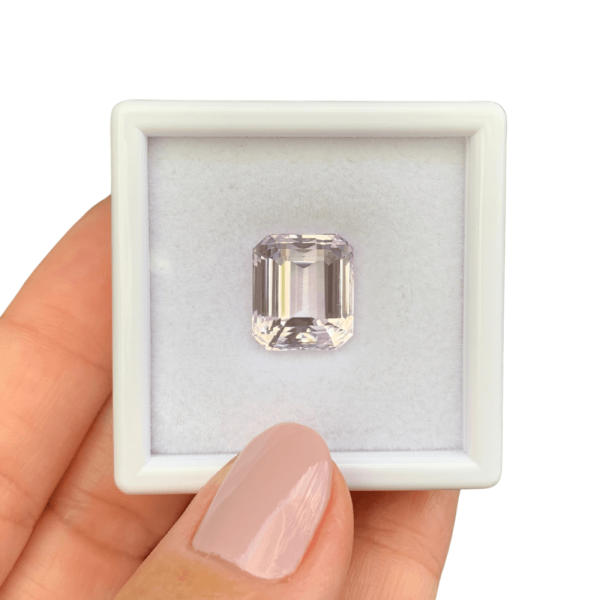 Kunzita EmeraldCut Baguete 11,51ct