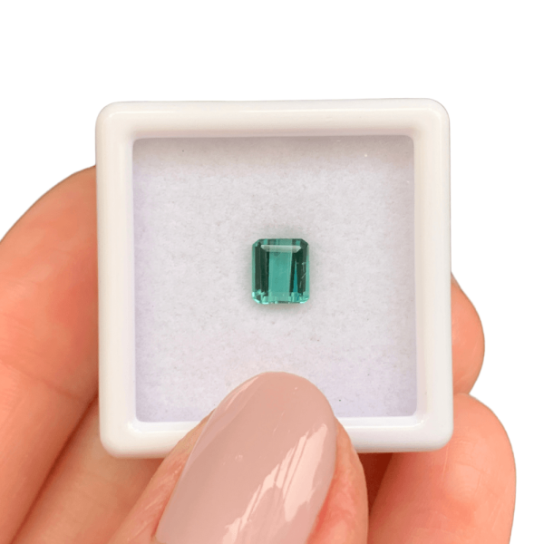 Turmalina Azul Claro Baguete 0,72ct