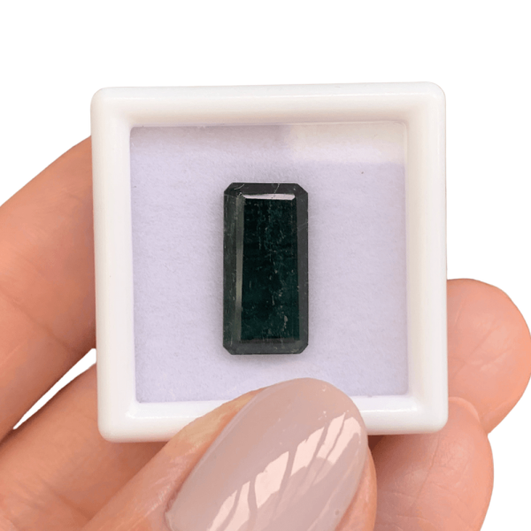 Turmalina Azul Esverdeada Baguete 4,38ct