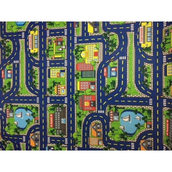 Tapete Antiderrapante em Rolo 43cm x 15m Tropical Vermelho 0201000VF Kapazi