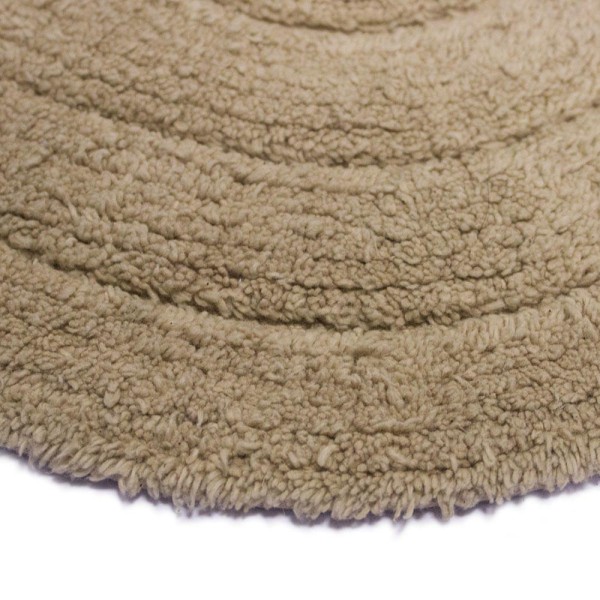 Encontraproduto.com.br - Tapete Multiuso Allegro 40cm x 60cm Linen Oval Kapazi