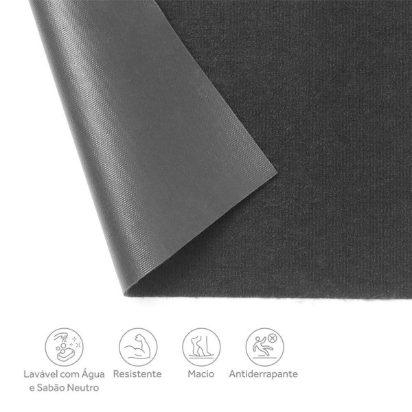 Encontraproduto.com.br - Tapete Home Multiuso Secante Forro Emborrachado  1,20x3,15 M