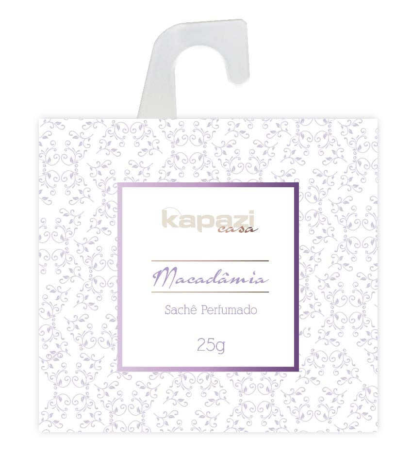 Sachê perfumado 25 gramas macadamia Kapazi