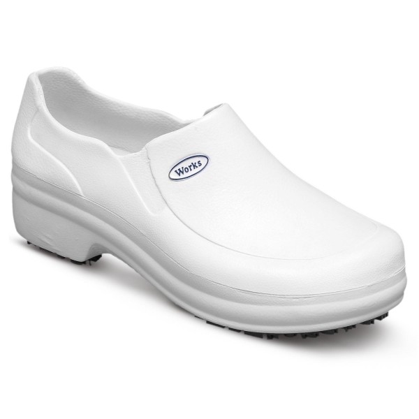 Encontraproduto.com.br - Sapato Profissional Babuch BB65 Branco Soft Works