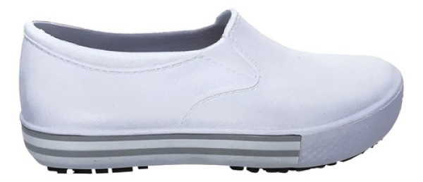 Calçado Antiderrapante Bb65 Branco Nº 42 Soft Works