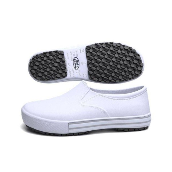 Encontraproduto.com.br - Sapato Profissional Branco 2 BB80 Soft Works