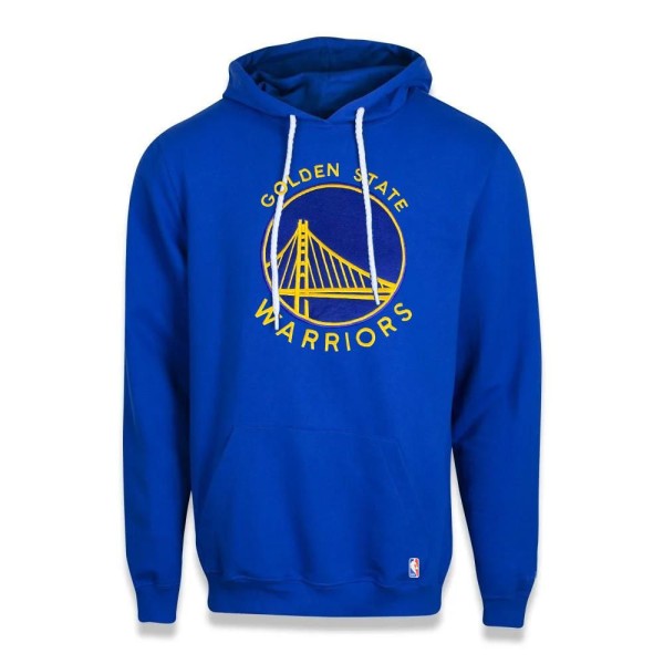 Moletom Canguru Golden State Warriors NBA Feltro Logo