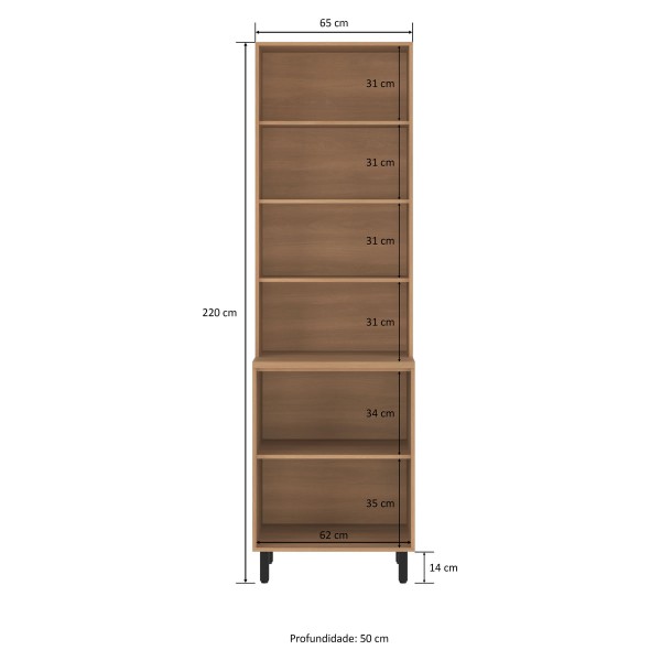 Encontraproduto.com.br - Paneleiro Cristaleira 65cm Com Vidros E 4 Portas Havana Multimóveis Cr20312 Rovere/grafite