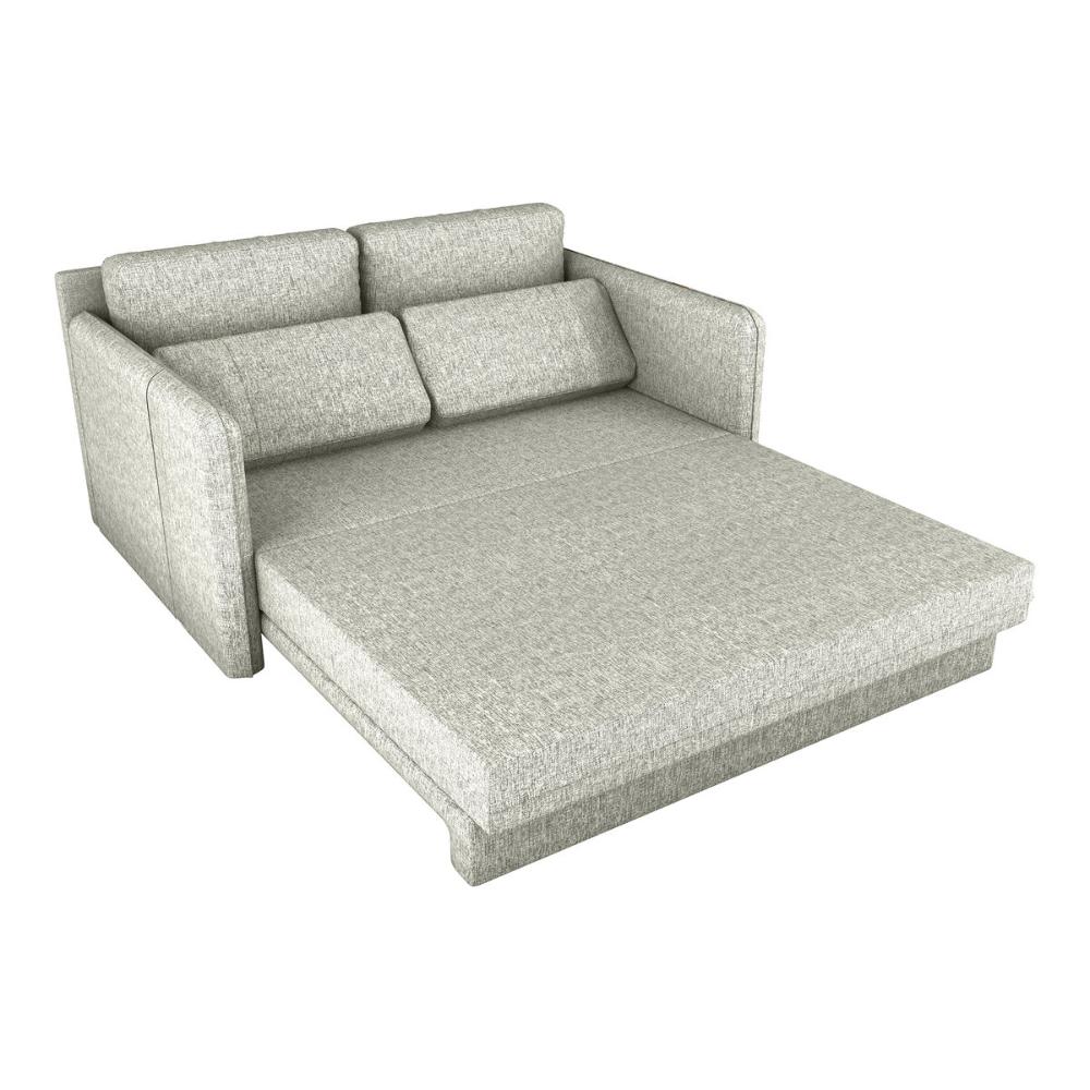 Encontraproduto.com.br - Sofá-Cama 152cm 2 Lugares com Tecido Bouclé Multimóveis CR45256