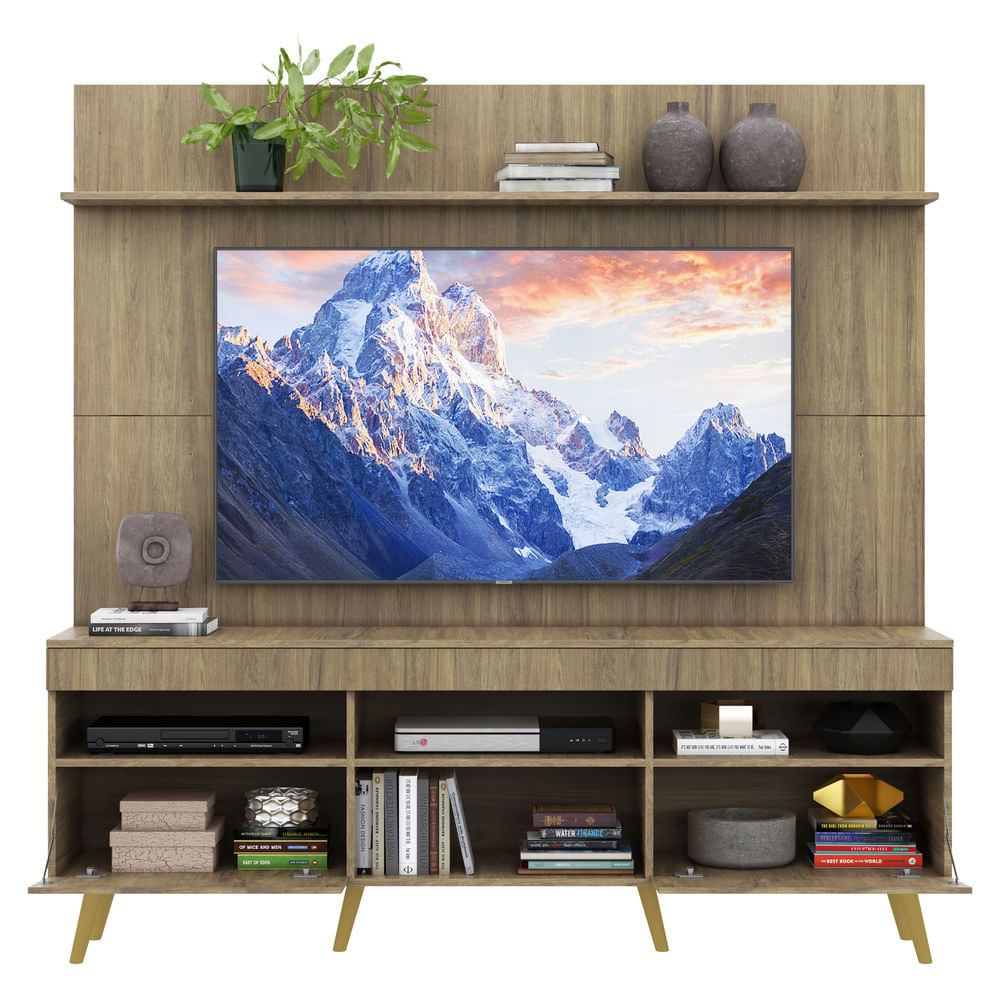 Encontraproduto.com.br - Rack com Painel TV 65