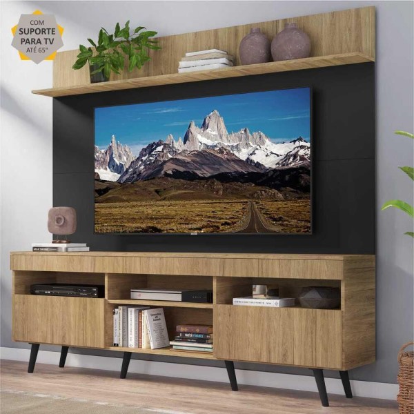 Encontraproduto.com.br - Rack com Painel e Suporte TV 65