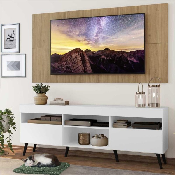 Encontraproduto.com.br - Rack com Painel TV 65