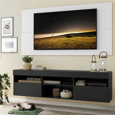 Rack com Painel e Suporte para TV até 65