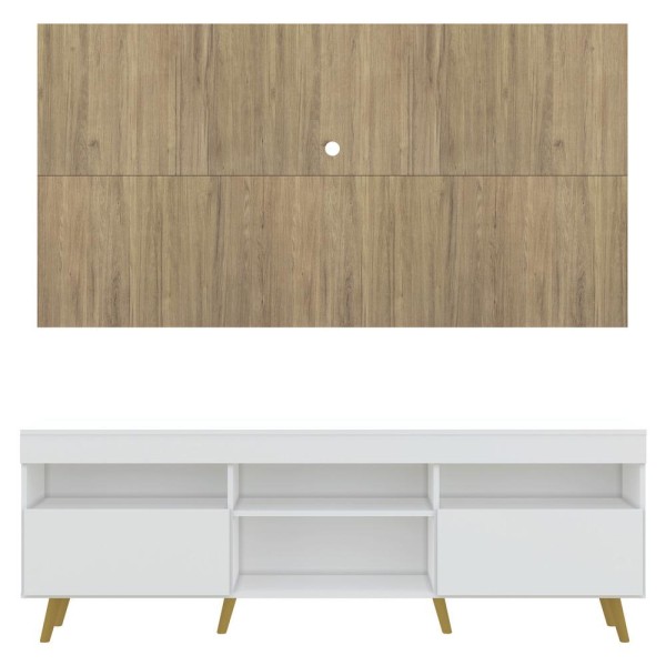 Encontraproduto.com.br - Rack com Painel e Suporte TV 65