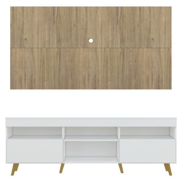 Encontraproduto.com.br - Rack com Painel e Suporte TV 65