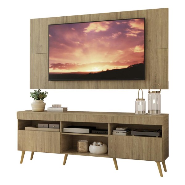 Encontraproduto.com.br - Rack com Painel e Suporte TV 65