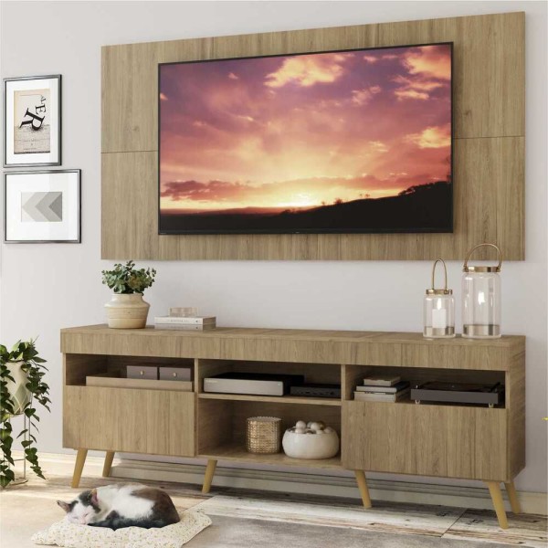 Encontraproduto.com.br - Rack com Painel e Suporte TV 65