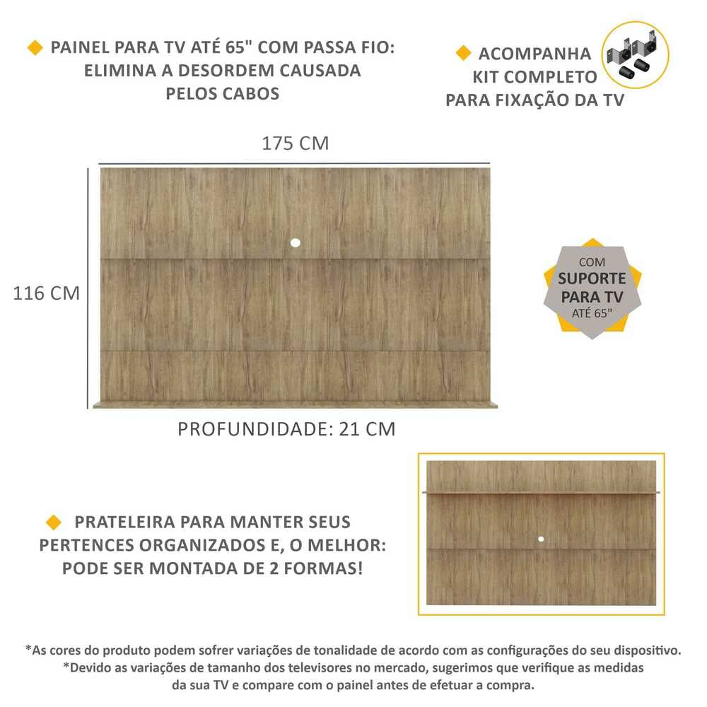 Encontraproduto.com.br - Painel com Suporte TV 65