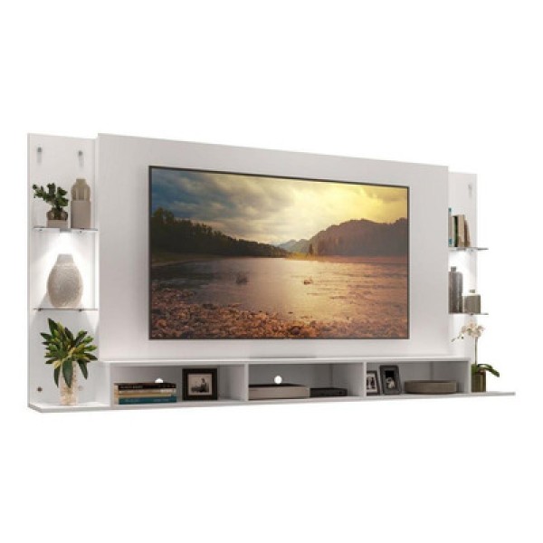 Encontraproduto.com.br - Painel Com Suporte Tv 65´´ e 2 Leds Vegas Premium