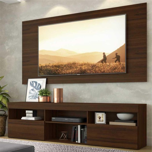 Encontraproduto.com.br - Rack com Painel para TV até 65