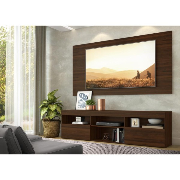 Encontraproduto.com.br - Rack com Painel para TV até 65