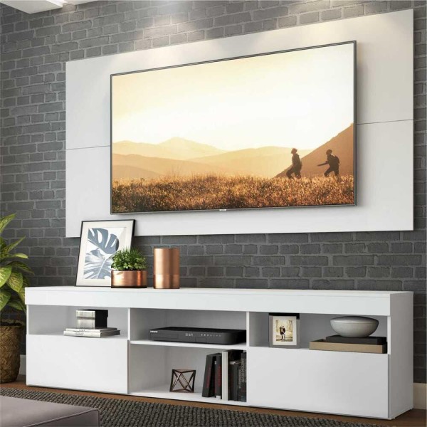 Encontraproduto.com.br - Rack com Painel para TV até 65