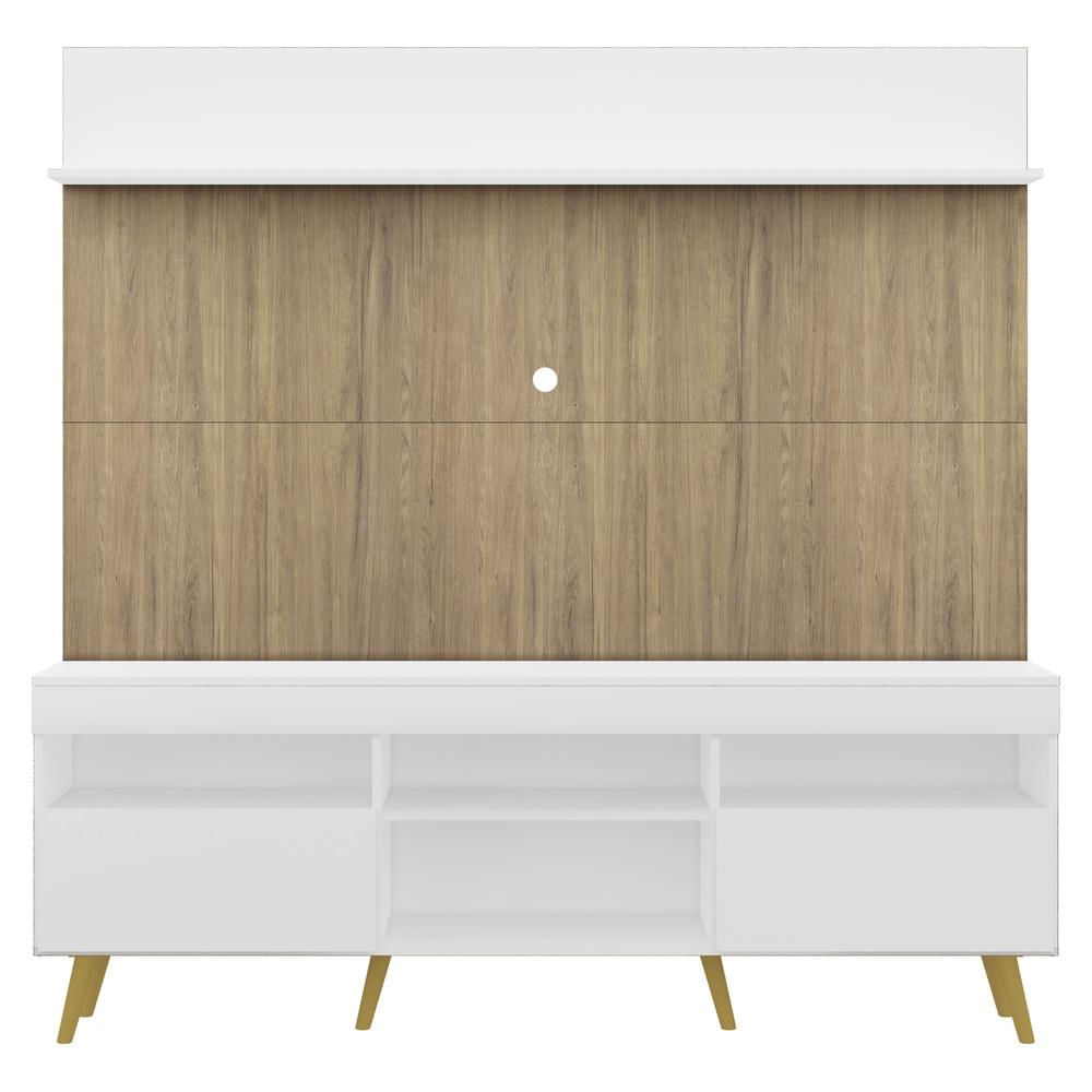 Encontraproduto.com.br - Rack Retrô com Painel para TV até 65