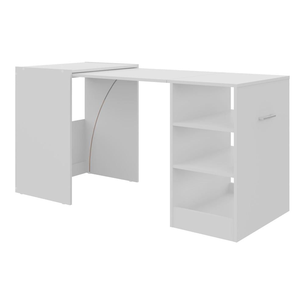 Encontraproduto.com.br - Aparador Bar com Mesa Dobrável  Multimóveis Ibiza FG1000 Branco