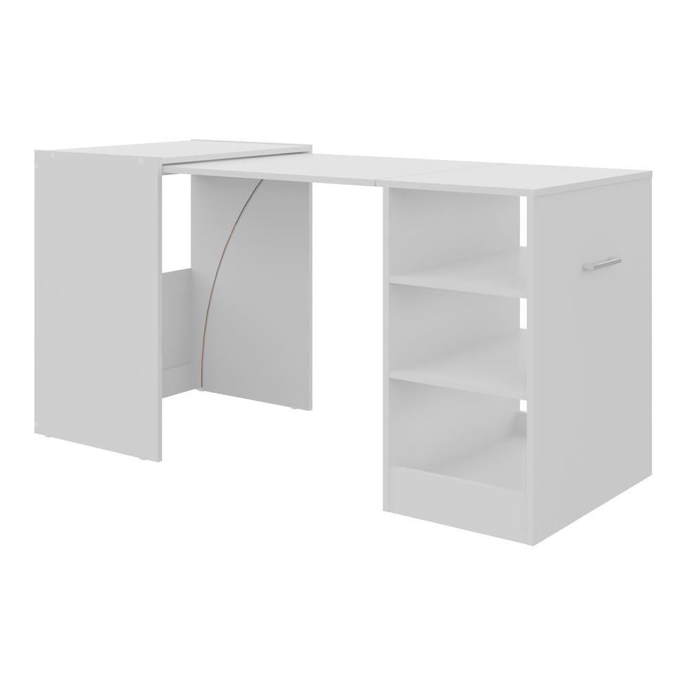 Encontraproduto.com.br - Aparador Bar com Mesa Dobrável  Multimóveis Ibiza FG1000 Branco