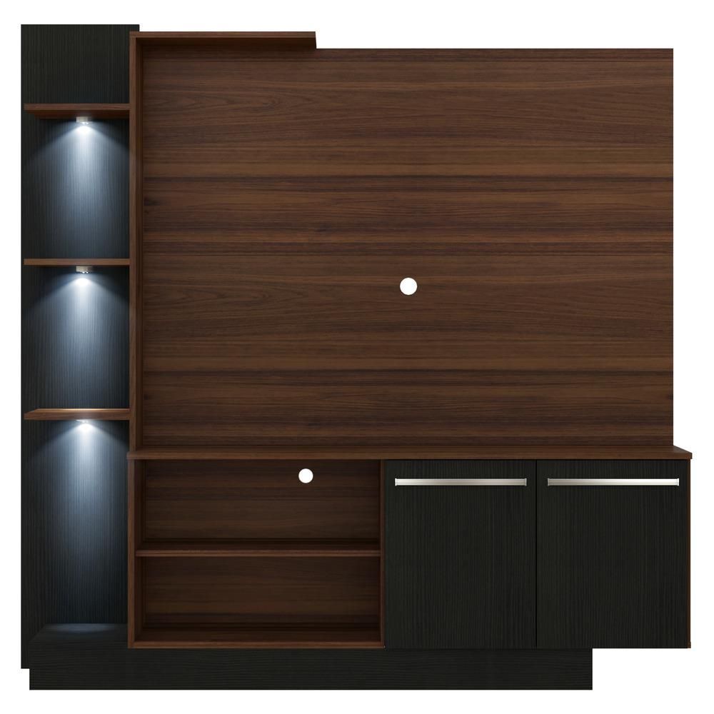 Encontraproduto.com.br - Estante com 3 Leds para TV até 55
