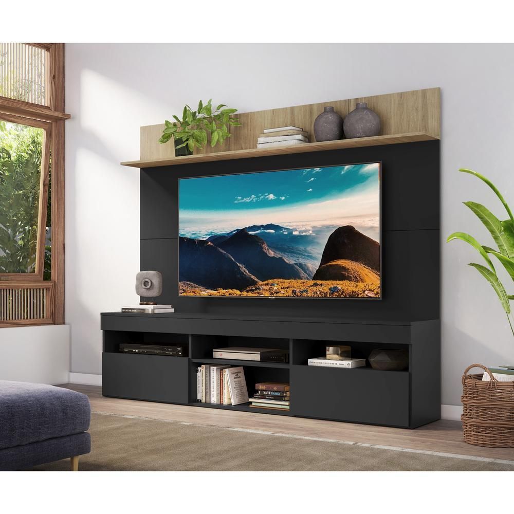 Encontraproduto.com.br - Rack com Painel para TV até 65