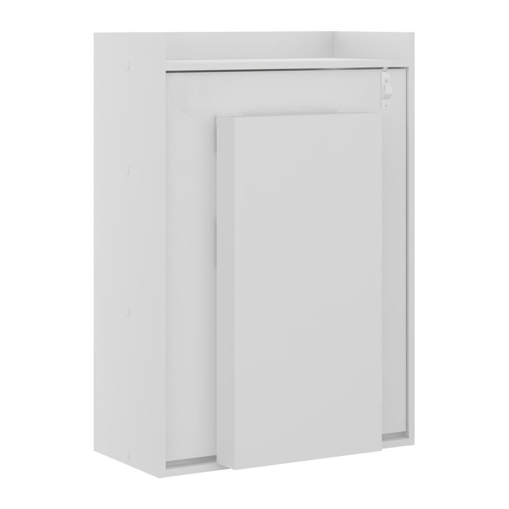 Encontraproduto.com.br - Mesa Dobrável com Armário Multimóveis FG5131 Branca