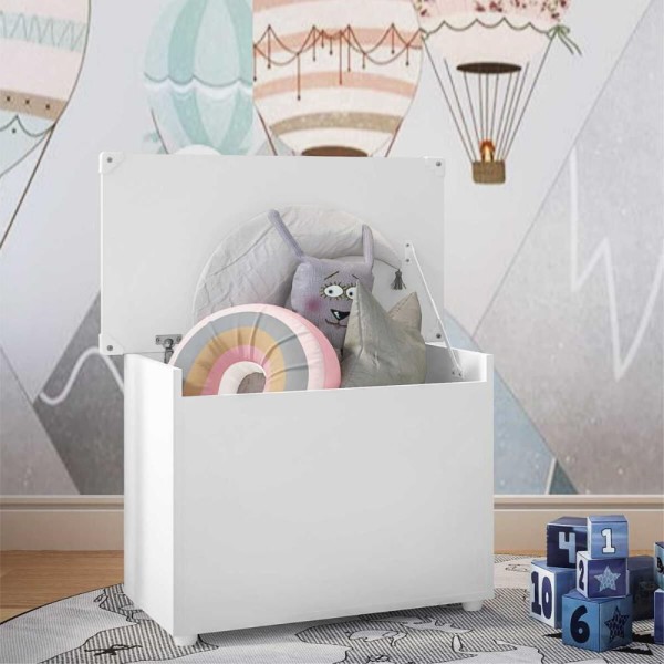 Encontraproduto.com.br - Baú Organizador Multimóveis FG2315 Branco