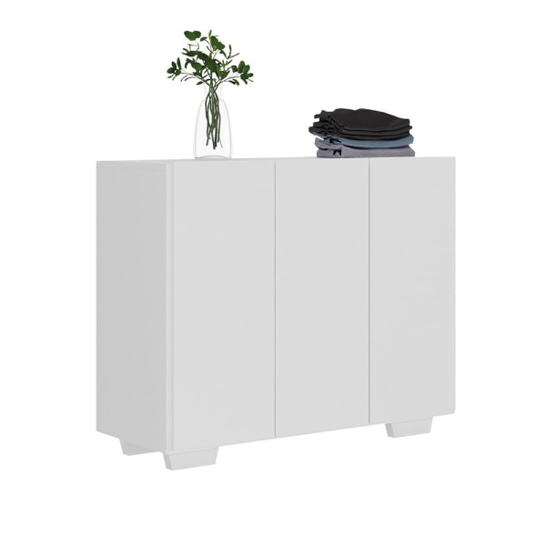 Encontraproduto.com.br - Armário Lavanderia com 3 Portas 90 cm Multimóveis MP5034 Branco