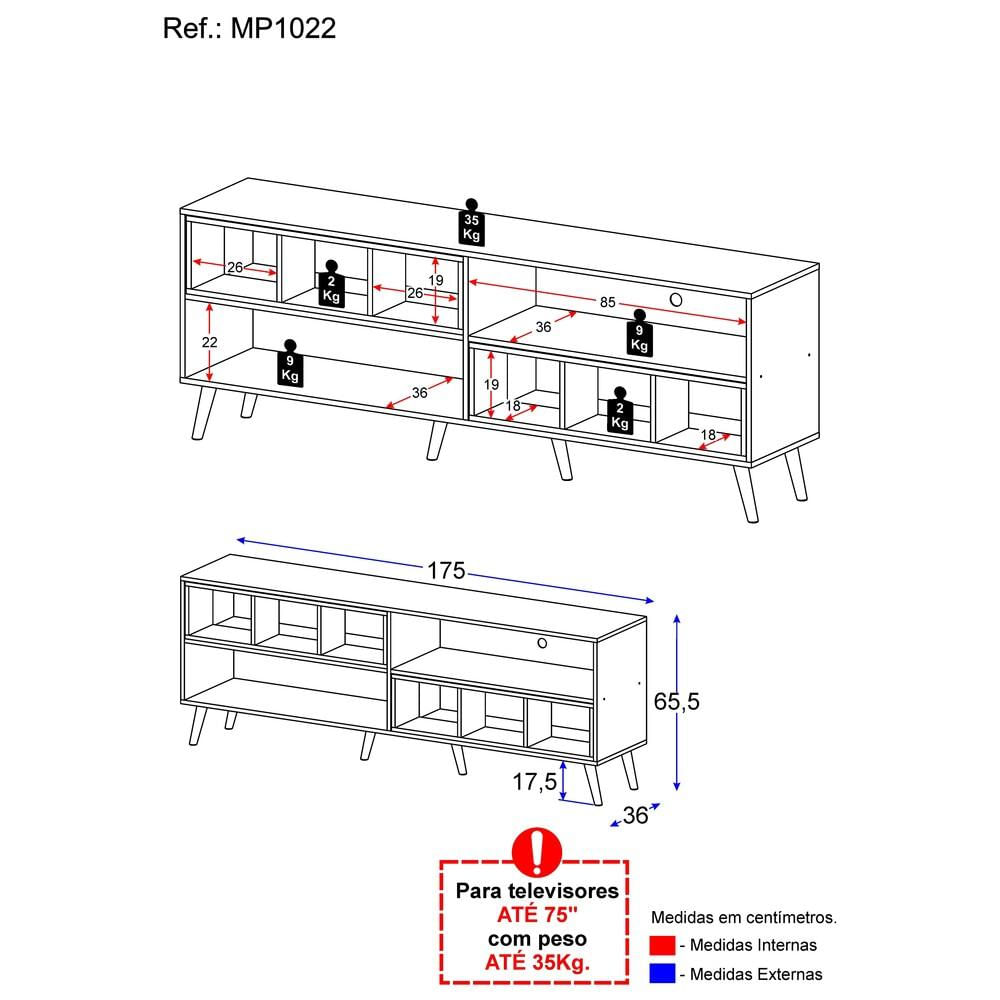 Encontraproduto.com.br - Rack para TV 75