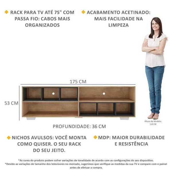 Encontraproduto.com.br - Rack para TV 75