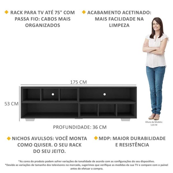 Encontraproduto.com.br - Rack para TV 75