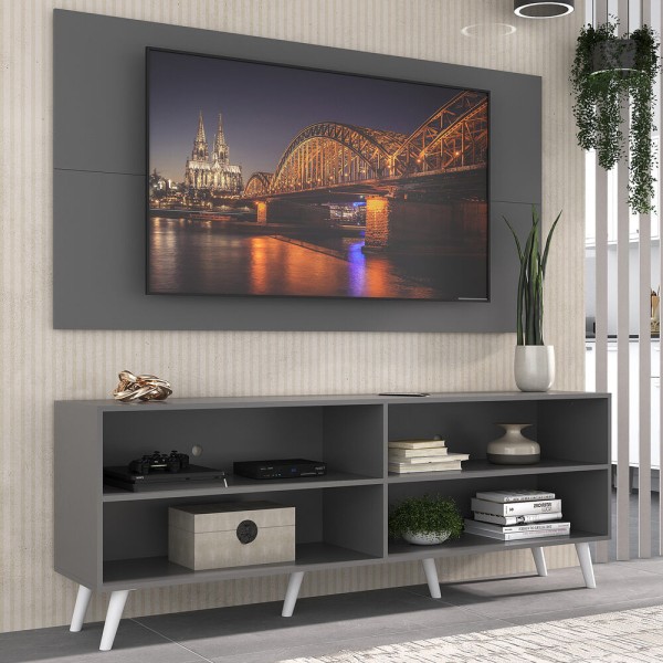 Encontraproduto.com.br - Rack com Painel e Suporte TV 65