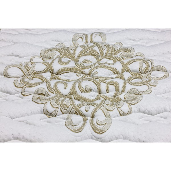 Encontraproduto.com.br - Ortobom Gold UltraGel colchão casal de molas cor dourado 188cm x 138cm x 32cm com doble pillow top
