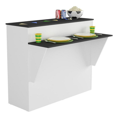 Bancada Balcão/Mesa Cozinha Bélgica Multimóveis BR5484 Branca