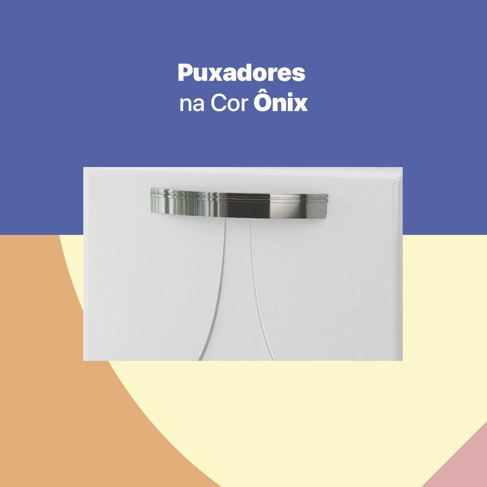 Encontraproduto.com.br - Paneleiro Duplo De Aço 70cm Cr6063 Branco