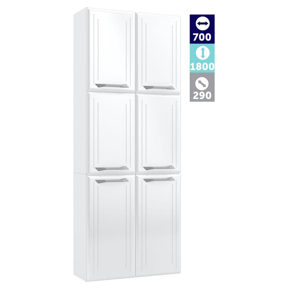 Encontraproduto.com.br - Paneleiro Duplo de Aço 70cm Rose Multimóveis CR6098 Branco