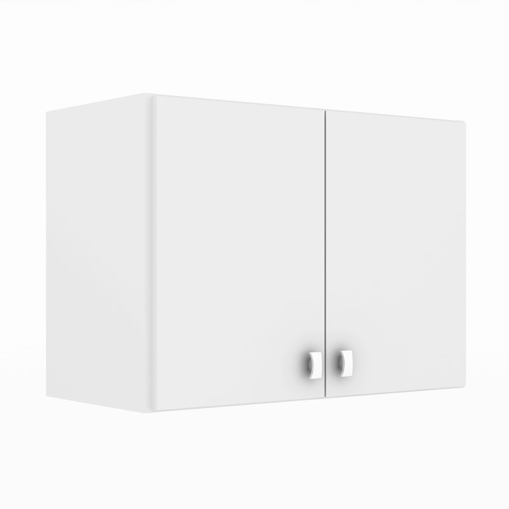 Encontraproduto.com.br - Armário Aéreo Multiuso 63 cm com 2 Portas Multimóveis CR30002 Branco