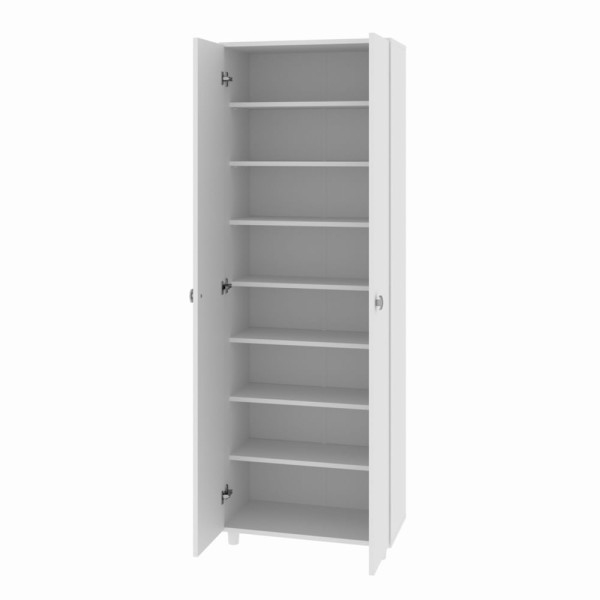 Encontraproduto.com.br - Armário Lavanderia Multiuso com 2 Portas Multimóveis CR30005 Branco