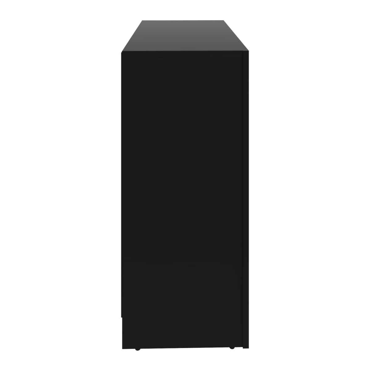 Encontraproduto.com.br - Balcão Escritório com 2 Portas Multimóveis CR25013 Preto