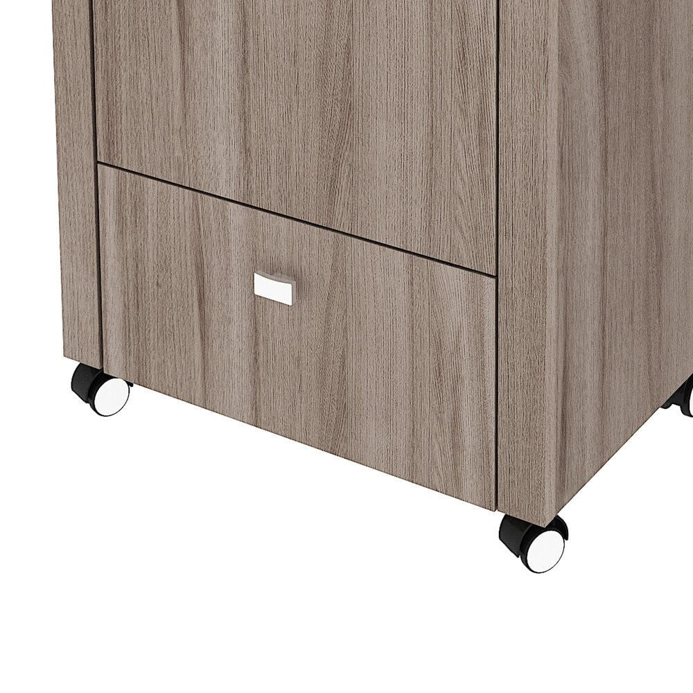 Encontraproduto.com.br - Gaveteiro Para Pasta Suspensa Multimóveis Cr25022 Carvalho
